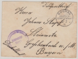 DSWA, 1906, Feldpostbrief, gelaufen von Gochas nach Grossbreitenbach