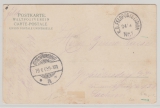 DSWA, 1905, Bild- Feldpostkarte, gelaufen von K.D. Feldpoststation Nr. 1 nach Grossröhrsdorf