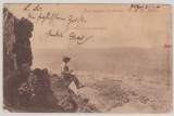 DSWA, ca. 1900, Postkarte (leider Marken entfernt), von ... DSWA nach Forst, Bildseite, Ansicht: ... Waterberg