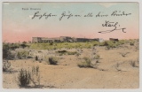 DSWA, ca. 1911, Postkarte (leider Marken entfernt), von Jahann- Albrechts- Höhe nach Hörden, Bildseite, Ansicht: Feste Omaruru