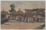 DSWA, 1899, Mi.- Nr.: 26 als EF auf Auslands- Bild- Postkarte von Kanus (!) nach Krakau, Ansicht: Kornspeicher im Ovambolande