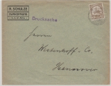 DSWA, 1908 (?), Mi.- Nr.: 24, als EF auf Bildpostkarte von Swakopmund nach Hannover