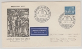 Berlin/ (BRD), 1961, Mi.- Nr.: 149, als EF auf Auslandsbrief per Luftpost von St. Aldegund nach Chikago (USA)