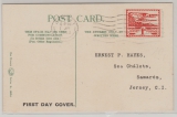 Dt. Bes. II. WK, Jersey, 1943, Mi.- Nr.: 4 als EF auf FDC- Orts- Bildpostkarte nach Samarès (Jersey)