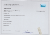 Bizone, 1948, Mi.- Nrn.: 58 II + 67 II als MiF auf Ortsbrief, per-Einschreiben- Rückschein innerhalb von Hamburg, Befund Schlegel BPP!