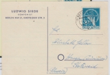 Berlin, 1950, Mi.- Nr.: 70 als EF auf Auslandspostkarte von Berlin nach Horgen (CH), neuer Befund H.- D. Schlegel BPP!