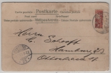 DR., Dt. Kolonien / Karolinen, 1905, Mi.- Nr.: 9H als EF auf Postkarte von Ponape nach Hamburg, geprüft Bothe BPP