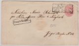 1 Sgr.- GS- Umschlag, verwendet als Stadtbrief innerhalb Berlins, mit besserem Stempel Franco Stadtbrief