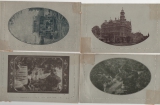 Australien, ca. 1900, 4 div. Kartenbriefe, nicht gelaufen (rs. dekorative Bilder!)