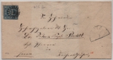 Bayern, ca. 1866, Mi.- Nr.: 10 b als EF auf Fernbrief von Rötz (Nr. 436 II.) nach ...