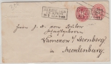 1 Sgr.- GS- Umschlag, + Nr. 16 als Zusatzfrankatur, als Brief von Seehausen nach Damerow, gepr. Fläming BPP