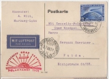 DR, 1931, Mi.- Nrn.: 456, 457 + 458, je als EF auf Polarfahrtkarte / -Brief von Friedrichshafen- via Polarfahrt nach ..., je portogerecht!