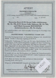 DR, 1900, Mi.- Nr.: 63a (2), 50 d+ 49 b, als 2- Ausgaben- (!!!) MiF, auf Auslands- Wertbrief von Frankenberg nach Zürich, neues FA Weinbuch BPP!