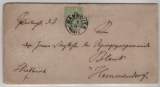 NDP, 1870, Mi.- Nr.: 14 als EF auf Fernbrief von Hannover (AD- Stempel!) nach Hemmendorf