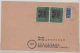 BRD, 1949, Mi. Nr.: 113 (2x) als MeF Fernbrief von Buching nach Oberelspe