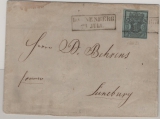 Hannover, ca. 1851, Mi.- Nr.: 1, als EF auf Fernbrief von Dannenberg (netter Stempel!) nach Lüneburg