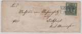Hannover, ca. 1855, Mi.- Nr.: 2 b , als EF auf Fernbrief von Lüchow (netter Stempel!) nach Di..., Amt Meinersen, gepr. Lange