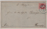 AD, Hannover, ca. 1860, Mi.- Nr.: 14 als EF auf Fernbrief von Aerzen (netter Vorphila- Stempel!) nach Hameln