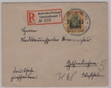 DAP, Türkei, 1907, Mi.- Nr.: 27 als EF auf R.- Fernbrief von Constantinopel nach Gelsenkirchen