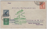 DR, 1932, Mi.- Nr.: 381 u.a. als MiF auf Zeppelinbrief zur 6. Südamerikafahrt 1932, von Friedrichshafen nach Jaragua de Sul