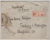 China / Mandschurei, 1926, 38 Ct. MiFrs. auf Auslands- R. Einschreiben von Mukden (heute Shenyang) via Sibirien nach Berlin