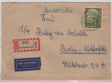 BRD, 1959, Mi.- Nr.: 194, als EF auf R.- Lupo.- Fernbrief, von Leverkusen nach Berlin