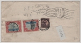 USA, 1928, 1,05 D. MiF(vs. + rs.) auf Zeppelin- Auslandsbrief (zum Erstflug USA- D.) von Lakehurst via Friedrichshafen nach Berlin