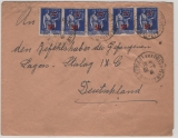 Incomming Mail, 1941 Brief aus Frankreich, an das Stalag IX C