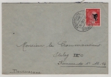 Incomming Mail, 1942 Brief aus D., Föhrenwald, an das Stalag IX C, Arbeits- Komando Nr.: 16- 14
