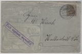 DR, Kaiserreich; 1907, Germania, Mi.- Nr.: 69 auf Privat-GS- Werbeumschlag, von Strehlen nach Halberstadt, dekorativ + selten!