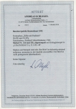 BRD, 1952, Mi. Nr.: 134 + 136, auf FDC, gelaufen als R.- Ortsbrief innerhalb von Passau! FA. A. Schlegel BPP; e + ...! Top Rarität!!!