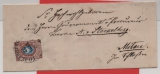 Russland, Zarenreich, ca. 1880, 10 Kop. EF auf Fernbrief von Goldingen nach Mitau
