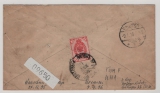 Russisches Zarenreich, 1896, 1 Kop. GS- Umschlag + 3 Kop. Rs. als Auslandsbrief von Warschau nach Bremen