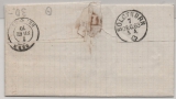 Schweiz, 1863, 10 Rp. EF auf Fernbrief von Münchenbuchsee (Stempel!) nach Solothurn